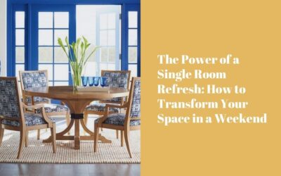 The Power of a Single Room Refresh: How to Transform Your Space in a Weekend