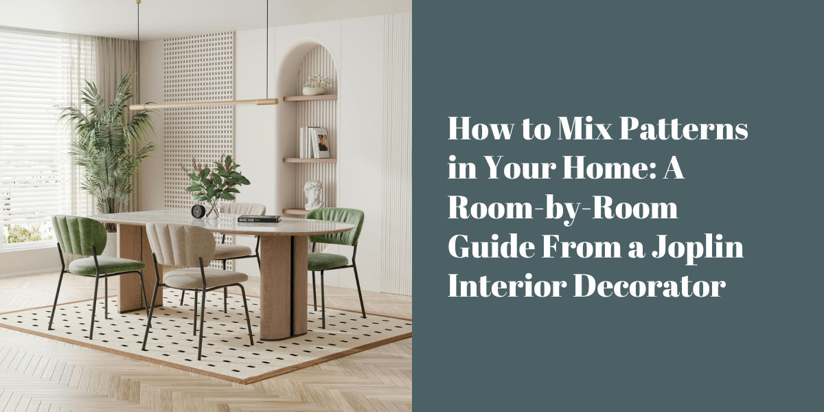 How to Mix Patterns in Your Home: A Room-by-Room Guide From a Joplin Interior Decorator